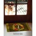 thumbnail image 4 of Toland Home Garden Fall Wreath Monogram Z Personalized Fall Door Mat 18x30 Inch Doormat, 4 of 6