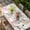 White, variant on Blue Easter Table Cloths for 8 Foot Rectangle Tables, Spring Easter Bunny Eggs Floral Buffalo Plaid Patio Waterproof Elastic Fitted Tablecloths, Washable Rectangular Table Cover for Camping