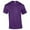Purple, variant on Christian T-shirt I Can Do All Things Through Christ Who Strengthens Me Religious Jesus Cross-heathernavy-Large