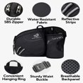 thumbnail image 6 of Waterfly 3.5L Water-Resistant Unisex Fanny Pack, Nylon, 6 of 6
