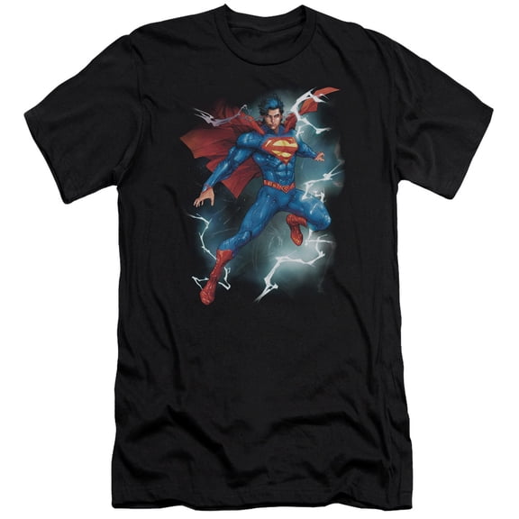 Superman Annual #1 Cover Adult 30/1 T-Shirt Black