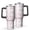 Pioneer Flower Floral-2, variant on 40oz Pioneer Flower Floral Print Pattern Insulated Tumbler with Handle, BPA-Free Leak Proof Lid and Straws, Double Wall Vacuum, Hot 12h/Cold 34h