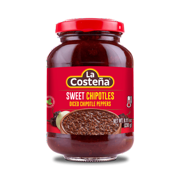 La Costeña Diced Sweet Chipotle Peppers, 8.11 oz