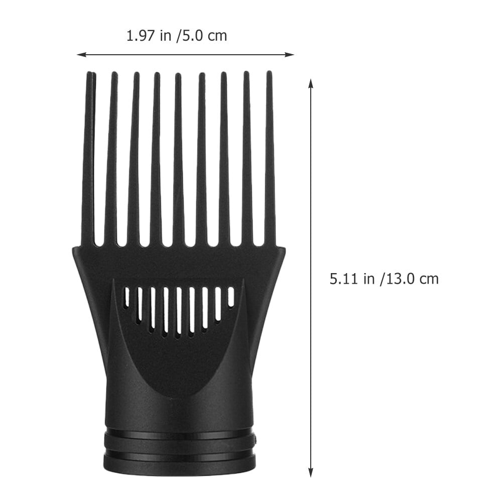 2pcs Blower Dryer Comb Attachment Hair Dryer Nozzle Combs Hair Dryer