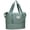 Gray-green, variant on Gynky Travel Duffel Bag for Women Men Waterproof Carry On Expandable Duffle Tote Shoulder Weekender Overnight Bags w/ 3 Front Pocket/Wet Dry Pocket/Trolley Sleeve, Sport Dance Gym Bag Luggage, Purple