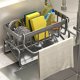 thumbnail image 5 of Soporte Para Esponja Para Fregadero De Cocina, Dispensador De Jabón Multifuncional De Acero Al Carbono, Organizador De Cocina, Resistente Y Resistente Con Diseño Desmontable Para, 5 of 7