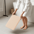 thumbnail image 1 of Tapete Antideslizante Absorbente Suave Alfombra De Baño Xtellar beige, 1 of 3