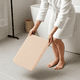thumbnail image 1 of Tapete Antideslizante Absorbente Suave Alfombra De Baño Xtellar beige, 1 of 3