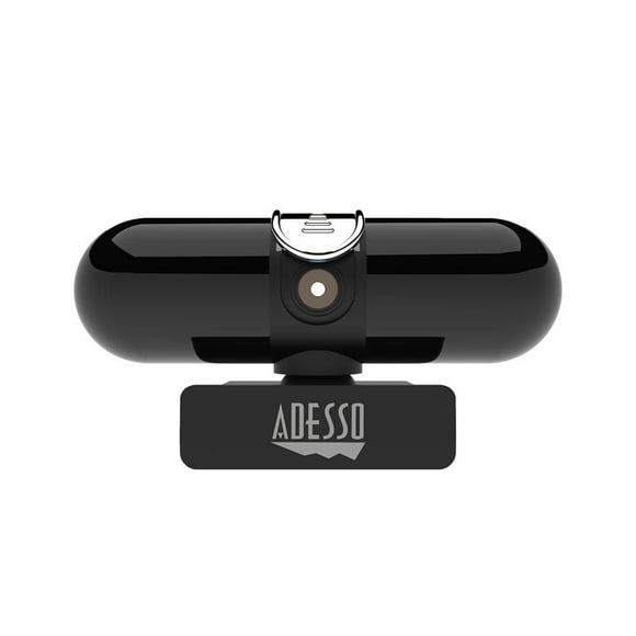 CyberTrack H7 2K QUAD HD Webcam with Autofocus, Built-In Dual Microphones, Tripod-Ready Clip and Privacy Shutter
