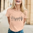 thumbnail image 2 of Women Fashion Bat Sleeve Color Matching Leopard Print Floral Medium Sleeve T Shirt Workout Shirts Loose Womens Long Sleeve Tee Womens Long Sleeve Tops Polyester Long Sleeve Running Shirts Shirt Light, 2 of 4