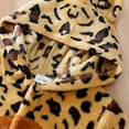 thumbnail image 6 of CONZONE Christmas Baby Boys Girls Flannel Romper Jumpsuit Long Sleeve Xmas Leopard Shaped Dress Up Stage Performance Jumpsuit Funny Festival Show Outfits, 6 of 9