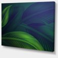 thumbnail image 2 of Tropic Jungle Leaves Background - Floral Canvas Art Print, 2 of 4