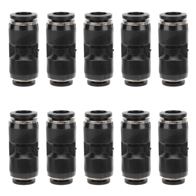 Straight Union Pipe Tube Reducer Fitting, Pneumatic Reducer Connector Convenient To Use Professional Design Saves Space For Treatment