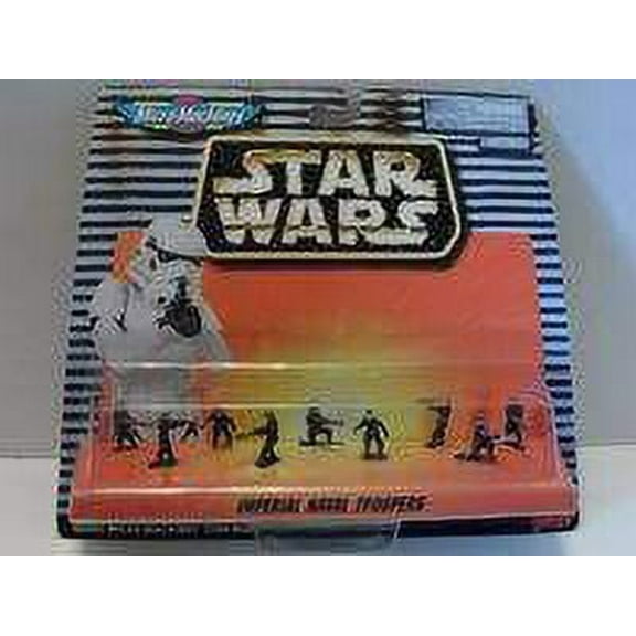 STAR WARS MICRO MACHINES IMPERIAL NAVAL TROOPERS 9 PC MINI FIGURE SET