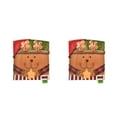 thumbnail image 3 of Kearding Funda trasera para silla de tela de franela de animales de dibujos animados de Papá Noel, fundas de asiento suaves y cómodas, decoración Type1 NO1 Kearding CBP183715, 3 of 5