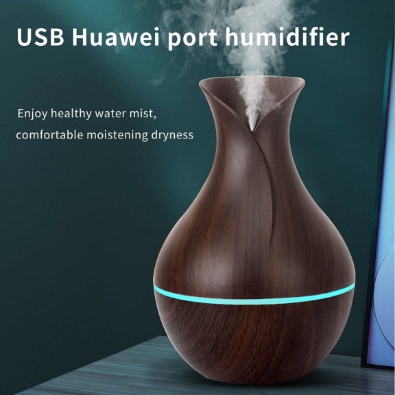 RAPOBRIX Colorful Ultrasonic Cool Mist Humidifier for Bedroom - Quiet Portable with Night Light