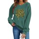 thumbnail image 5 of TaTaai Women St Patrick's Day Printed Crew Neck Sweatshirt Long Sleeve Top Ladies Casual Loose Fit No Hood Pullover Spring Daily Commute Street Wear Soft Comfortable Machine Washable Top Gift, 5 of 6