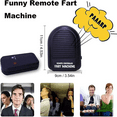 thumbnail image 3 of Tricky Fart Machine Remote Control Toy - 15m Wireless Range, 5H Usage Time, High-Quality Plastic Prank Device with 300mAh Lithium Battery, 443MHz Frequency, Fun Gag Gift for Kids, Friends, Birthdays, 3 of 7