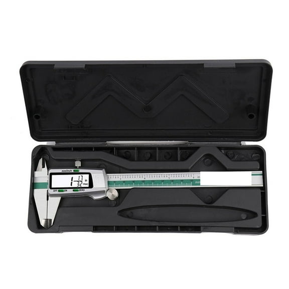 150Mm Fraction / Mm / Inch Stainless Steel Digital Caliper Electronic Metal Pachometer Calibrator Measuring Caliber