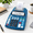 2) Blue Pro, variant on Printing Calculator With Tape Print Out - 10 Key Addinghine Paper Roll Desktop Electric For Accounting Business Finance Home Offi