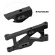 thumbnail image 4 of Brazo Oscilante Delantero RC, 1 Par De Brazos De Suspensión Delantera RC, Brazo Oscilante Delantero RC Car Crawler Car Para 1/14 RC Car ZAQW Negro, 4 of 8
