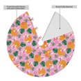 thumbnail image 2 of Yiaed Fruit Print Christmas Tree Skirt , Tree SkirtsTree Mat for Christmas Winter Holiday Indoor Decorations-48", 2 of 7