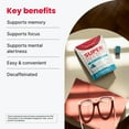 thumbnail image 4 of Humann SuperBeets Memory + Focus Chews - Helps Support Brain Health & Alertness, Blueberry Pomegranate Flavor, 30 Soft Chews, 4 of 7