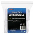 thumbnail image 2 of Unique Sports Wrist Towel 6 pack - 6 inch long wristband - White, 2 of 8
