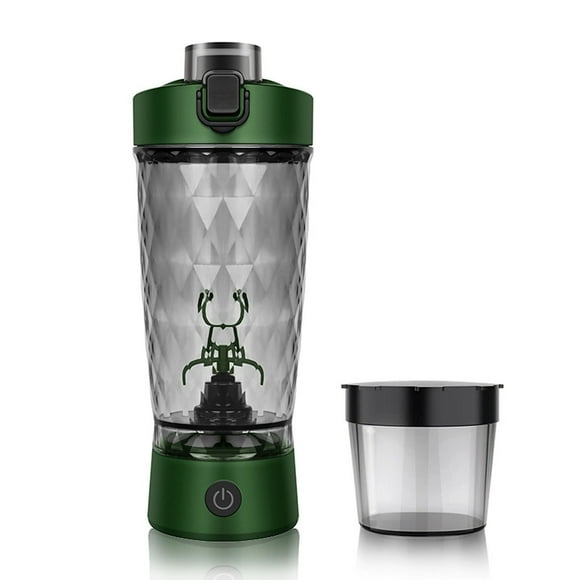 Vaso mezclador eléctrico | Botella de batido de proteínas de mezcla automática | USB recargable de 800 mAh | Licuadora de fitness portátil de 650 ml | Mezclador motorizado duradero para suplementos
