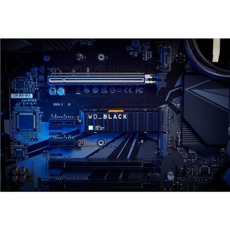 WD - SN850X 1TB Internal SSD PCIe Gen 4 x4 NVMe with Heatsink for PS5 and Desktops