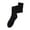 Black, variant on Women's Solid Color Thigh High Socks Winter Knee Warmth Thick Knit Socks Stockings Pack of Stockings for Women Garter Thigh High Sock Boots Knitted Stockings Jasmine Stocking Thigh High