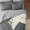 thumbnail image 3 of U by Bedsure Dark Grey Queen Comforter Set - 7 Pieces Reversible Queen Bed in a Bag, Queen Bed Set Dark Grey with Comforters, Sheets, Pillowcases & Shams, 3 of 6