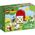 thumbnail image 2 of LEGO DUPLO Town Farm Animal Care 10949 Toy for Toddlers, Girls and Boys 2 Plus Years Old with Duck, Pig, Sheep & Cat Figures, Early Development Toys, 2 of 7