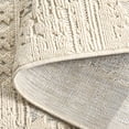 thumbnail image 6 of SAFAVIEH Milos Alondra Geometric Indoor/Outdoor Area Rug, Ivory/Grey, 9' x 12', 6 of 11