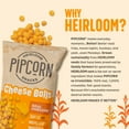 thumbnail image 4 of Heirloom Cheddar Cheese Balls by - Cheddar 1oz 24pk - Healthy Snacks, Gluten Free Snacks, Snack Packs, Heirloom Corn, Baked not Fried, Individually Wrapped, 4 of 5
