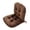 Brown, variant on katior Chair Cushions,Kitchen Chair Pad with Ties,Anti- Soft Comfortable Office Chair Cushion Seat Cushion with Back Support,Indoor Rocking Chair Cushion for Dining Room,Home
