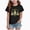 H217-Black, variant on Toddler Girl Funny Christmas Graphic T-Shirt Short Sleeve Kids Xmas Holiday Clothes Tops