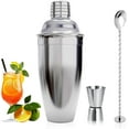 thumbnail image 1 of 750 ml Cocktail Maker Set, Martini Drink Shaker, Home Liquor Cobbler Shaker, Stainless Steel bar shakers for Cocktail Making kit Gift, 1 of 4