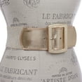 thumbnail image 3 of Women's 2 1/2" (64 mm) Wide Elastic High Waist Leather Stretch Belt, 3 of 4