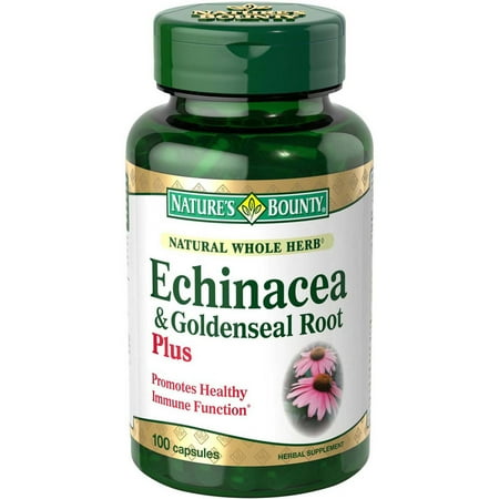 Nature S Bounty Echinacea Goldenseal Root Plus Capsules Nature S Bounty Echinacea Goldenseal Root Plus Capsules