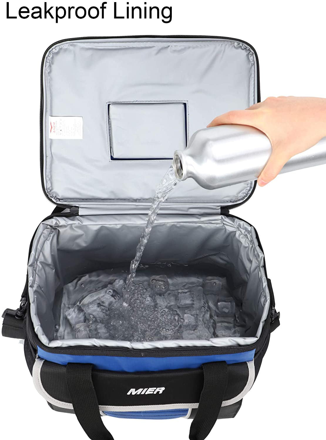 MIER Extra Large Soft Cooler Bag avec décapsuleur