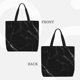 thumbnail image 2 of Easygdp Black Marble Texture Abstract Bolsa Tote para Mujer, Bolso de Hombro para Trabajo, Playa, Viajes, Compras y Supermercado, 2 of 7