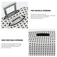 thumbnail image 5 of Fotbe Airplane Luggage Cover Protector,Suitcase Protector,Scratch and Dirt Resistant,Fits 18-32 Inch Luggage-Medium, 5 of 9