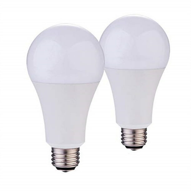 led light bulbs 3way 50/100/150w equivalent yamao a21 5000k daylight