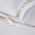 thumbnail image 5 of Croscill Signature Hem 300TC Cotton Sheet Set in Taupe Queen, 5 of 6