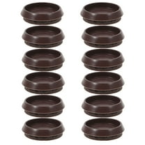 Troglfold caster cups 12pcs Furniture Caster Cups Chair Stoppers Felt Floor Protectors Furniture Feet Pad,2.17"X2.17"X0.55"