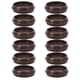 thumbnail image 1 of GOOHOCHY 12 piezas de protectores de ruedas para muebles, topes para sillas, protectores de suelo de fieltro, almohadillas para patas de muebles, 1 of 8