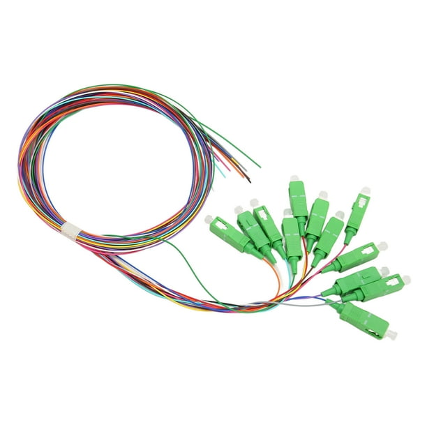 Cable flexible de fibra óptica, Cable flexible de fibra óptica monomodo de fibra óptica de 1,5 metros Cable flexible de fibra óptica SC Funcionamiento suave
