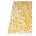 thumbnail image 6 of Unique Loom Bromley Collection Area Rug - Wells (2' x 13' 1" Runner Yellow/Ivory), 6 of 6