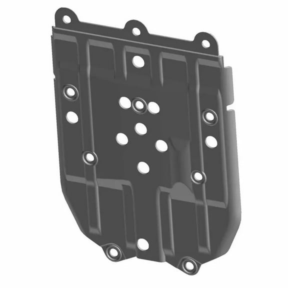Polaris 5450568-070 Gloss Black Rear Skid Plate RZR XP EPS S Limited Lifter High